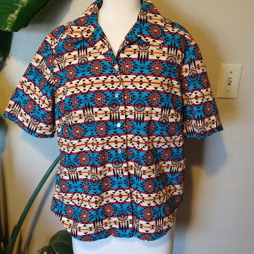 Handmade Southwestern Pearl Snap Shirt